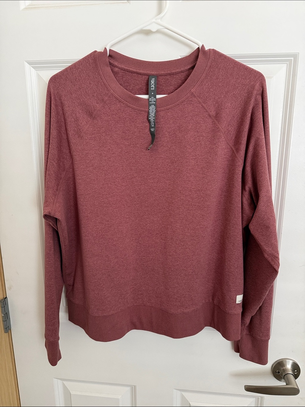Vuori Women's Crew Sweatshirt - Dusty Rose